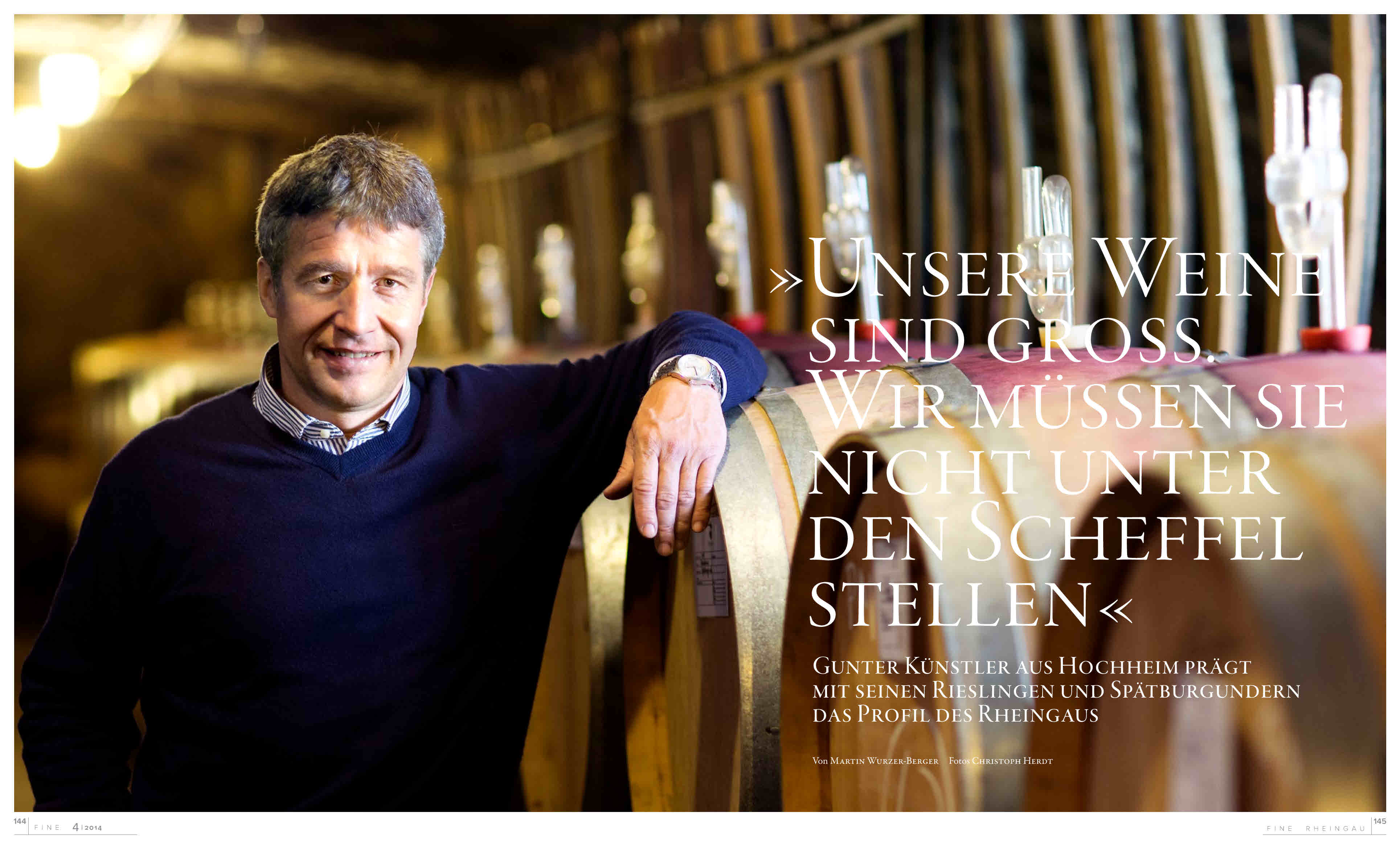FINE Das Weinmagazin, 27. Ausgabe - 04/2014