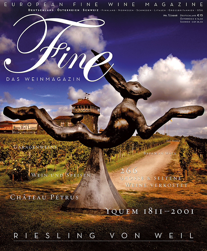 FINE Das Weinmagazin, 1. Ausgabe - 01/2008