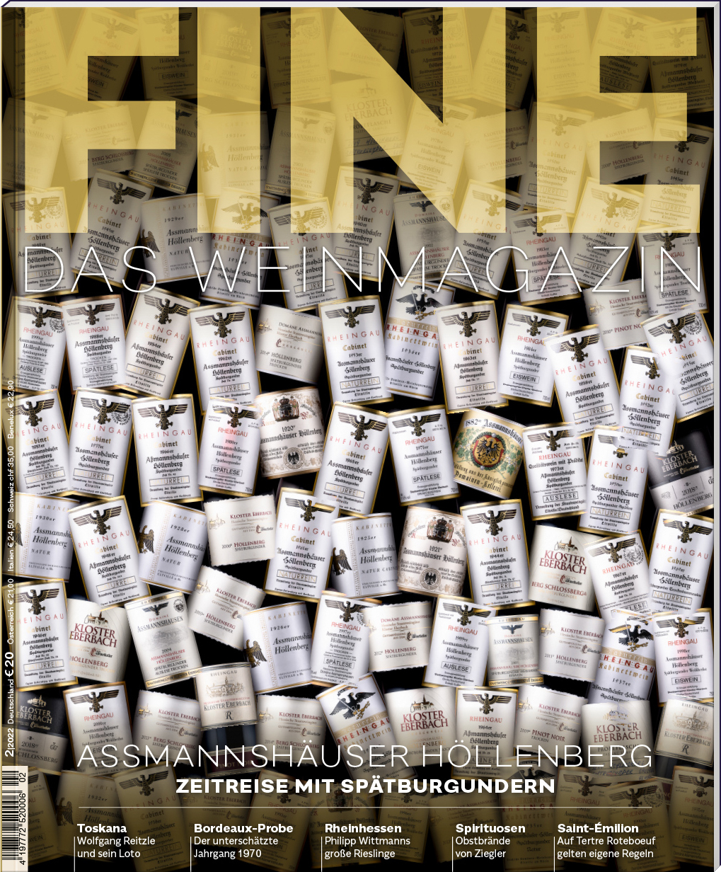 FINE Das Weinmagazin, 57. Ausgabe - 02/2022