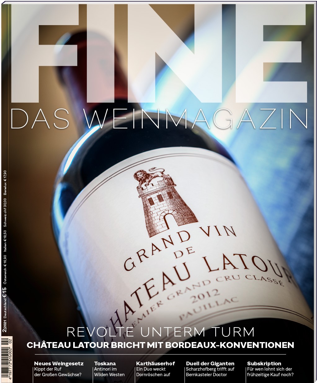 FINE Das Weinmagazin, 53. Ausgabe - 02/2021