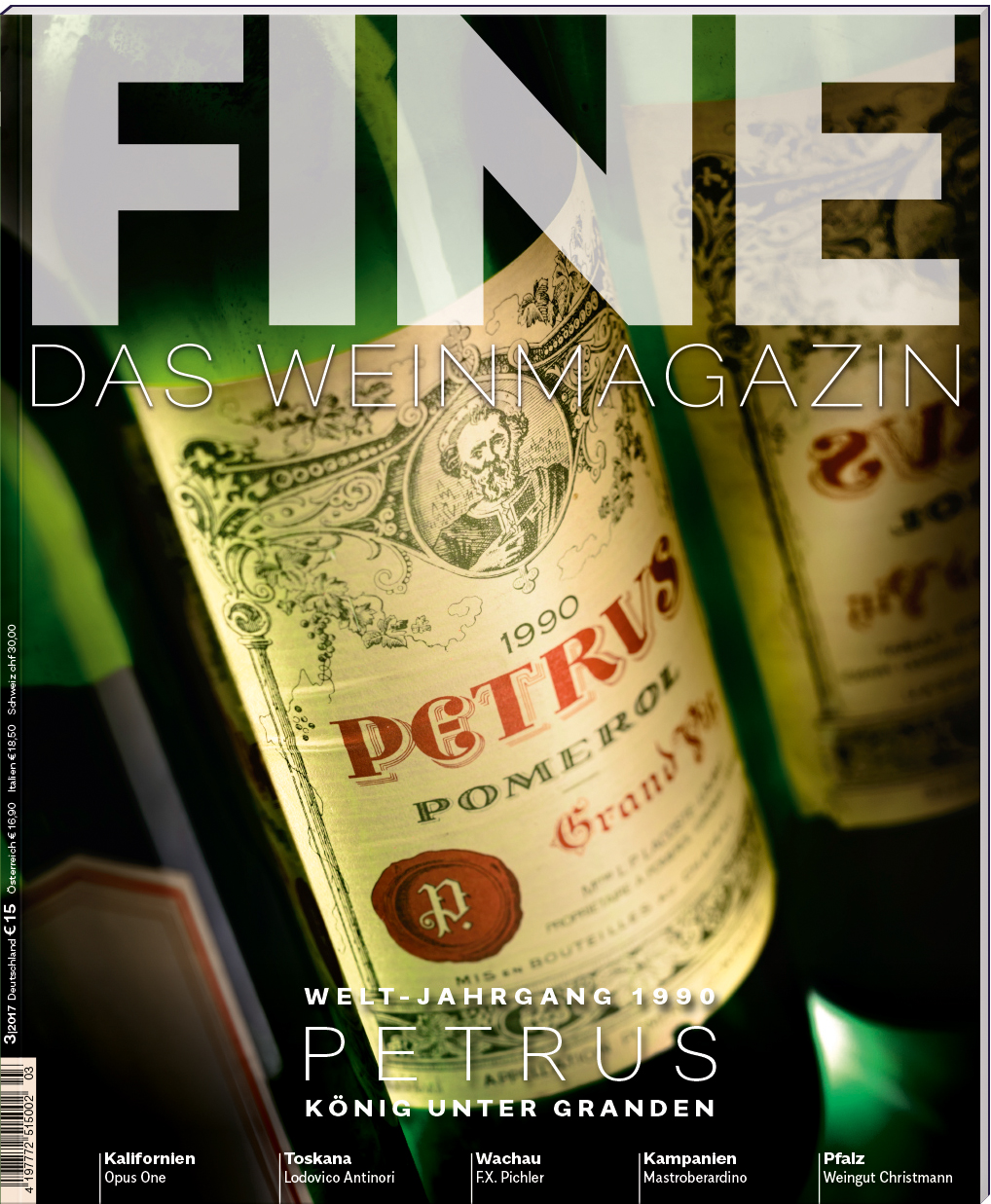 FINE Das Weinmagazin, 38. Ausgabe - 03/2017